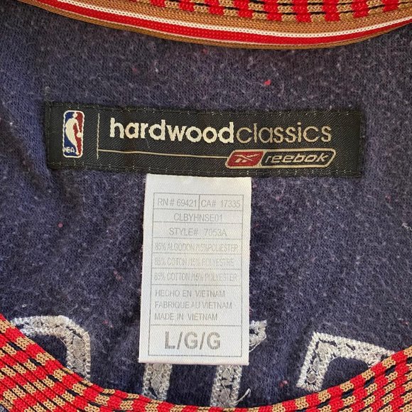 REEBOK HARDWOOD CLASSICS NATS ALLEN IVERSON BASKETBALL JERSEY - Picture 5 of 8
